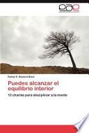 libro Puedes Alcanzar El Equilibrio Interior