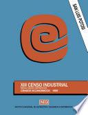 libro San Luis Potoyes. Xiii Censo Industrial. Resultados Definitivos. Censos Económicos 1989