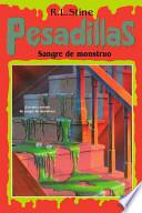 libro Sangre De Monstruo