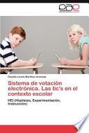 libro Sistema De Votación Electrónica