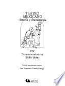 libro Teatro Mexicano: Dramas Románticos (1830 1886)