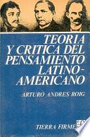 libro Teoría Y Crítica Del Pensamiento Latinoamericano