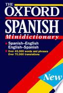 libro The Oxford Spanish Minidictionary