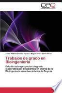 libro Trabajos De Grado En Bioingeniería