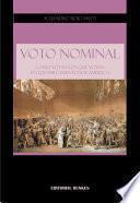 libro Voto Nominal