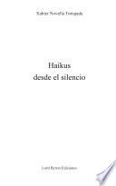 libro Haikus Desde El Silencio.