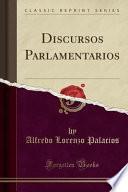 libro Discursos Parlamentarios (classic Reprint)
