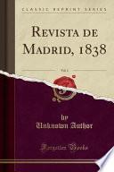 libro Revista De Madrid, 1838, Vol. 1 (classic Reprint)
