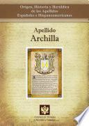 libro Apellido Archilla