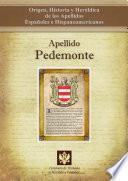 libro Apellido Pedemonte