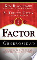 libro El Factor Generosidad/ The Generosity Factor