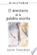 libro El Ministerio De La Palabra Escrita Ministerio Series Aeth