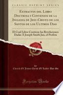 libro Extractos Del Libro Doctrina Y Convenios De La Inglesia De Jesu Cristo De Los Santos De Los Ultimos Dias