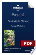 libro Panamá 2_7. Provincia De Chiriquí